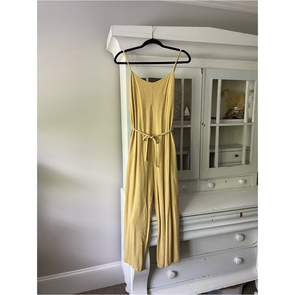 Alexander + David Linen Jumpsuit - Picture 2 of 6